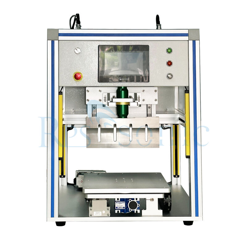 Wysokowydajny półautomatyczny ultradźwiękowy system krojenia ciast nóż ultradźwiękowy do maszyny piekarniczej